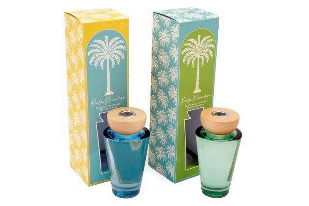 ARÓMA DIFUZÉR  - viacfarebná, Basics, sklo (7.60/28/7.60cm)