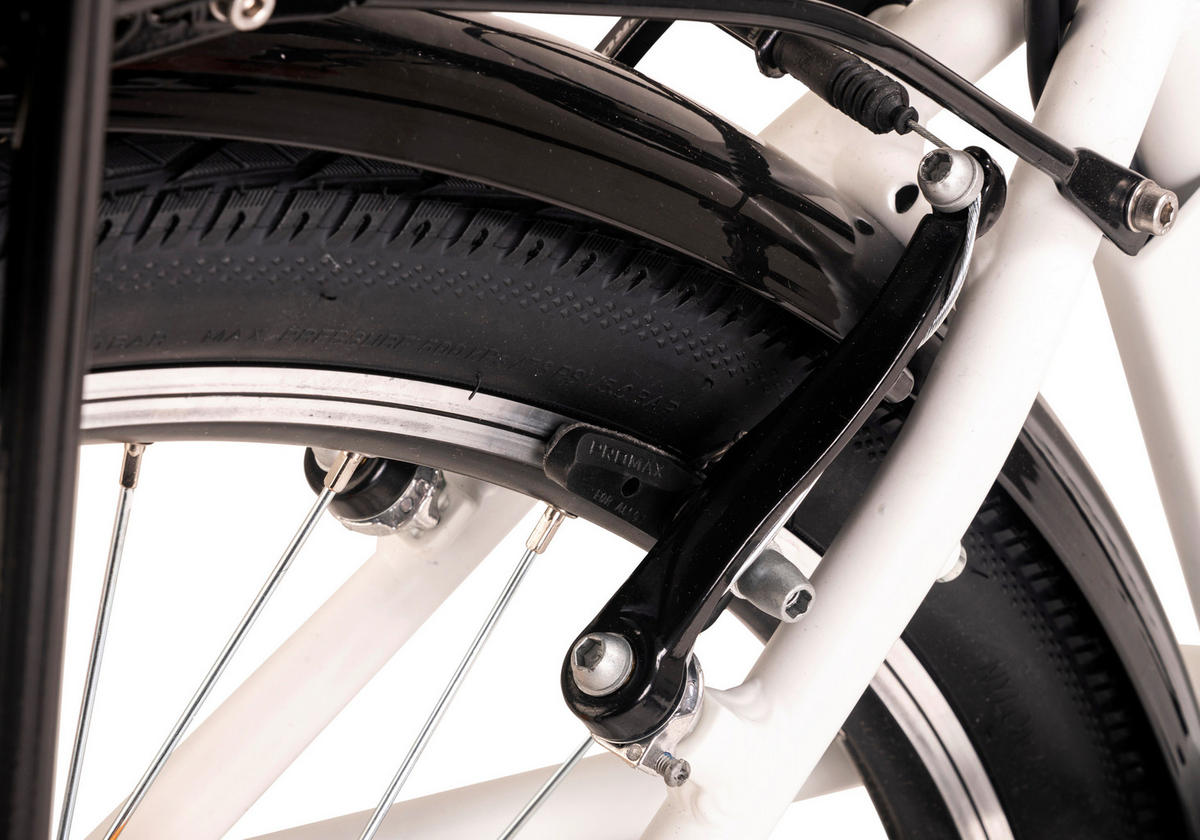 ELEKTROFAHRRAD - Weiß, Basics, Metall (21/116/188cm) - Atrigo