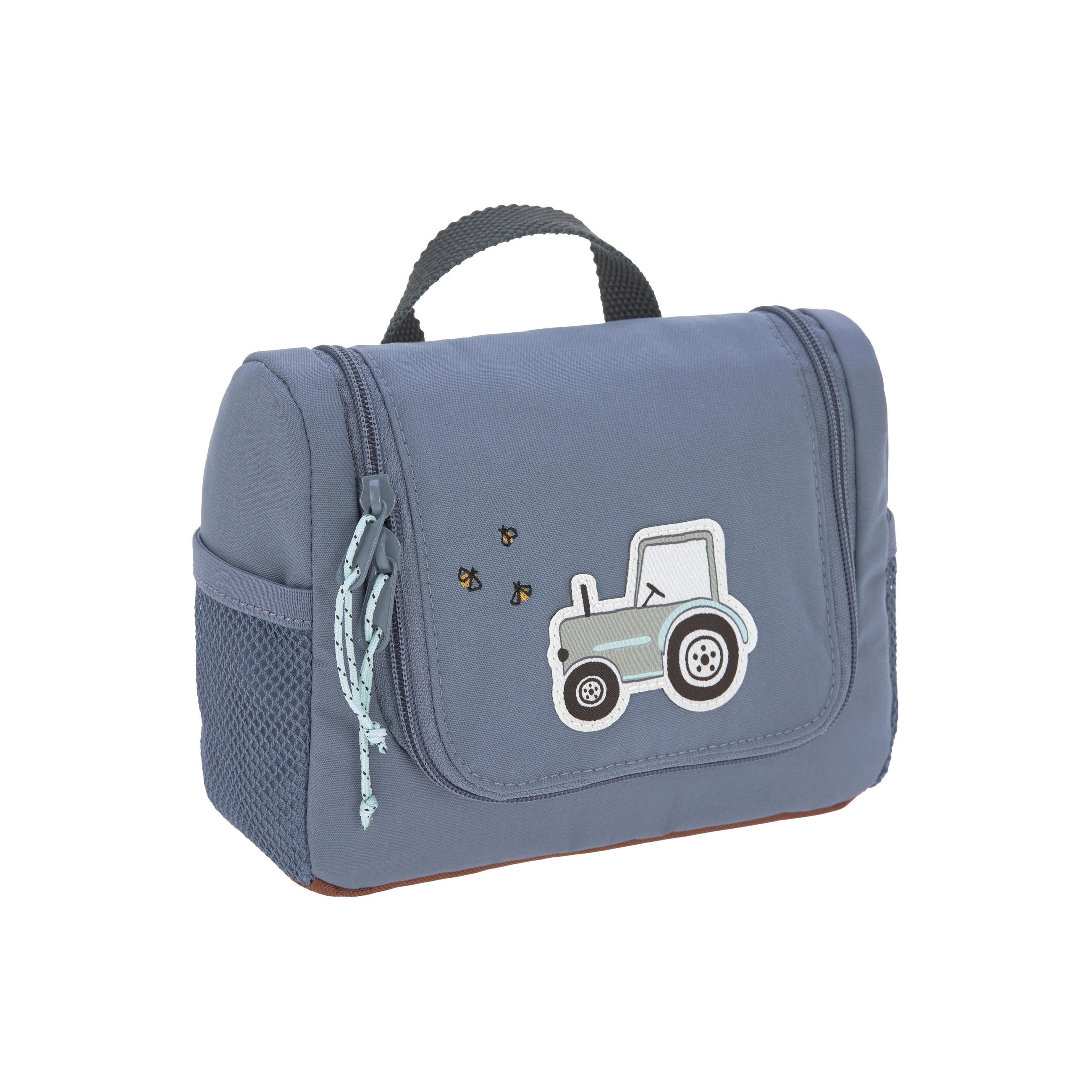 KULTURBEUTEL - Blaugrau, Basics, Textil (40/27/28cm) - Lässig