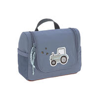 KULTURBEUTEL - Blaugrau, Basics, Textil (40/27/28cm) - Lässig