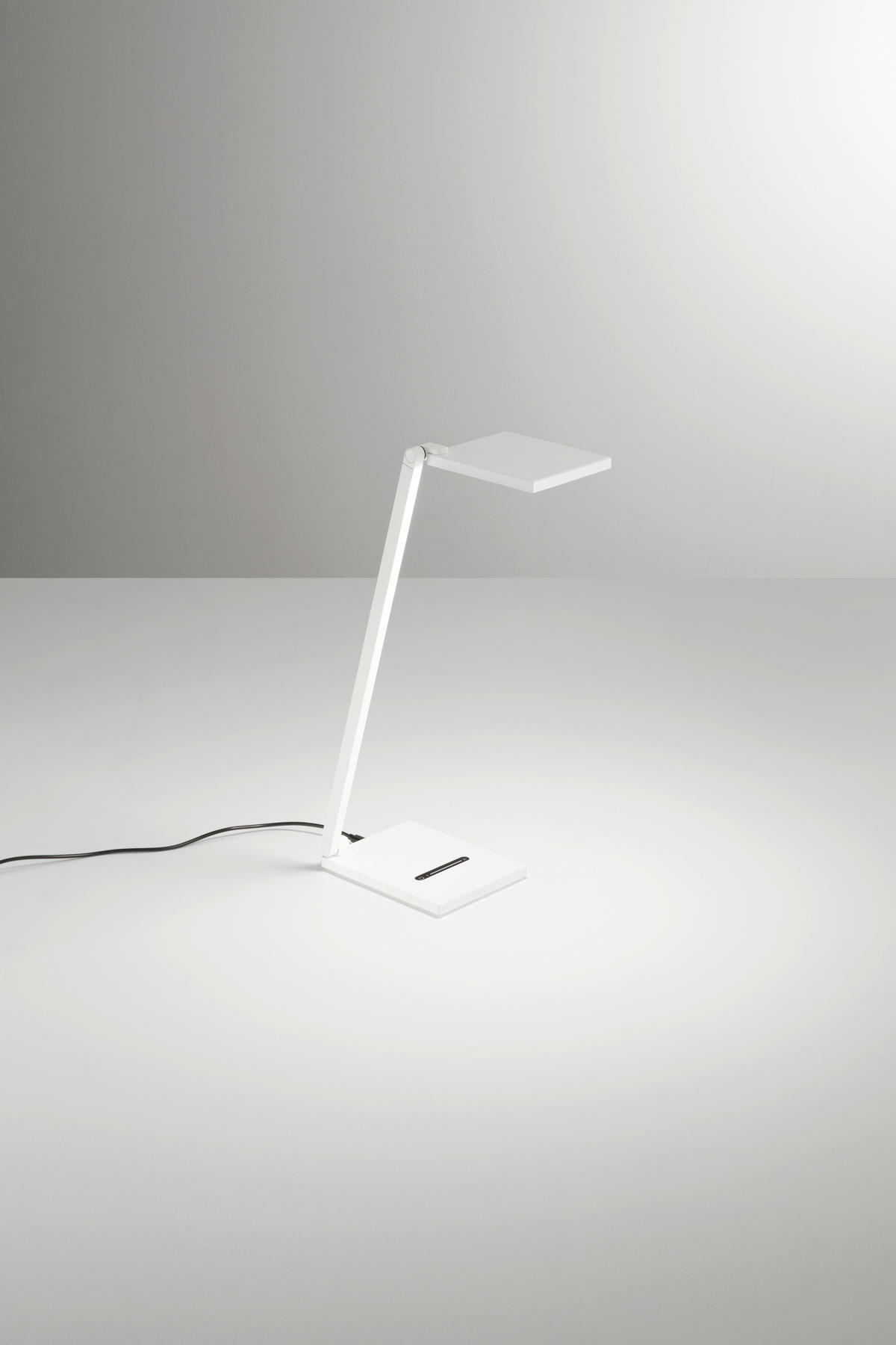 LED-SCHREIBTISCHLEUCHTE Zermatt 16/12/58 cm   - Weiß, Design, Metall (16/12/58cm) - Fabas Luce