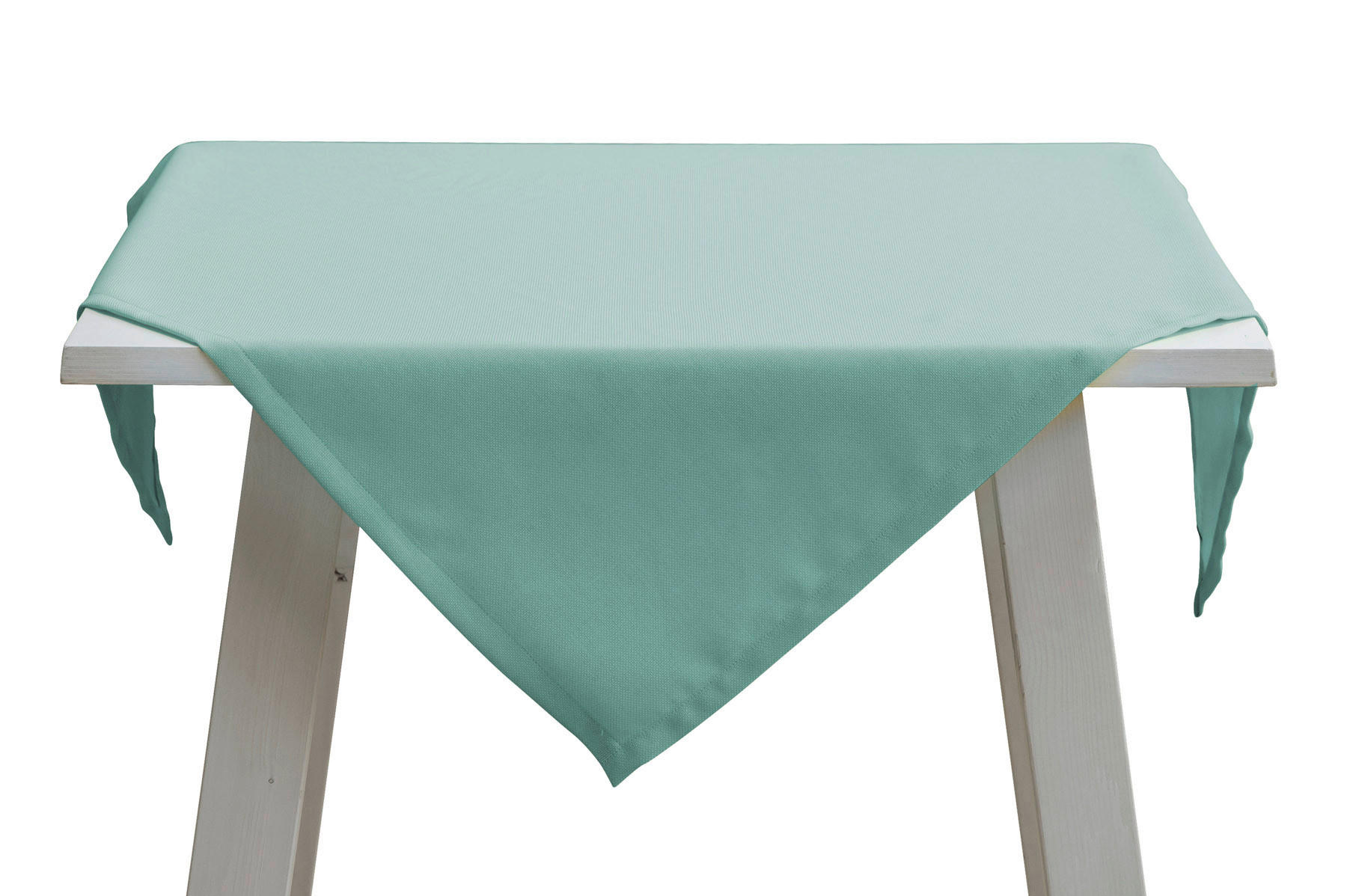 TISCHDECKE 85/85 cm - Jadegrün, Basics, Textil (85/85cm)