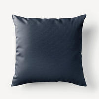 KOPFKISSENBEZUG Atelier 80/80 cm  - Blau, Design, Textil (80/80cm) - Estella