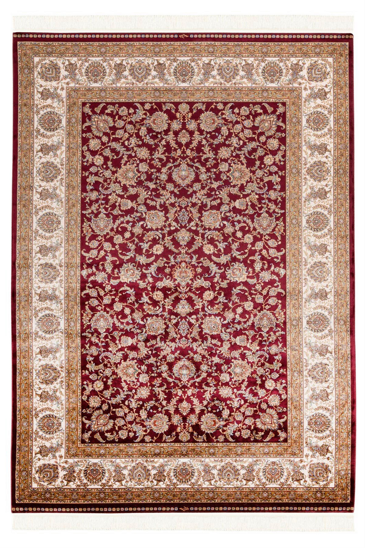 FLACHWEBETEPPICH 200/290 cm Rot  - Rot, Basics, Textil (200/290cm) - Kayoom