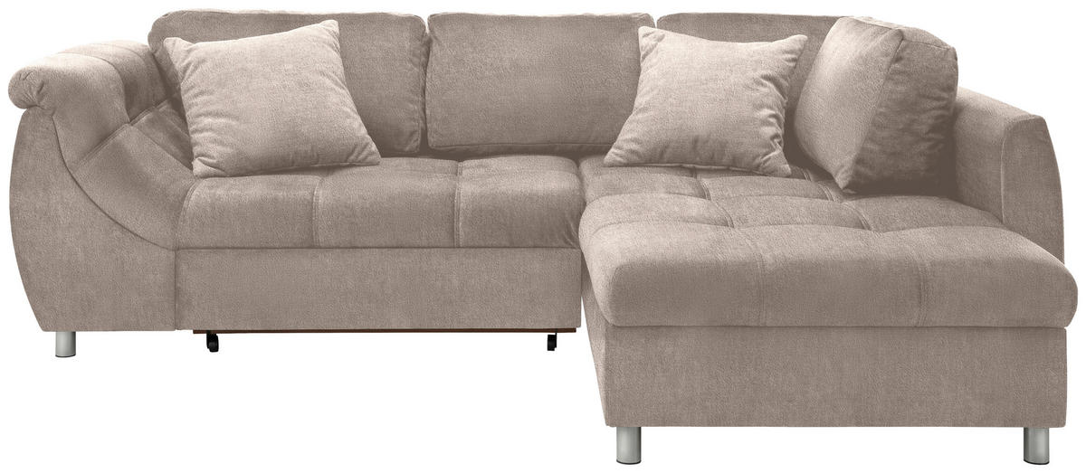 KUTNA GARNITURA tekstil  taupe   - boje kroma/taupe, Design, tekstil (250/190cm) - Livetastic
