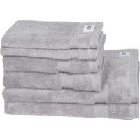 FROTTIERSET SW-Cuddly Grau 6-teilig  - Grau, Basics, Textil - Schöner Wohnen