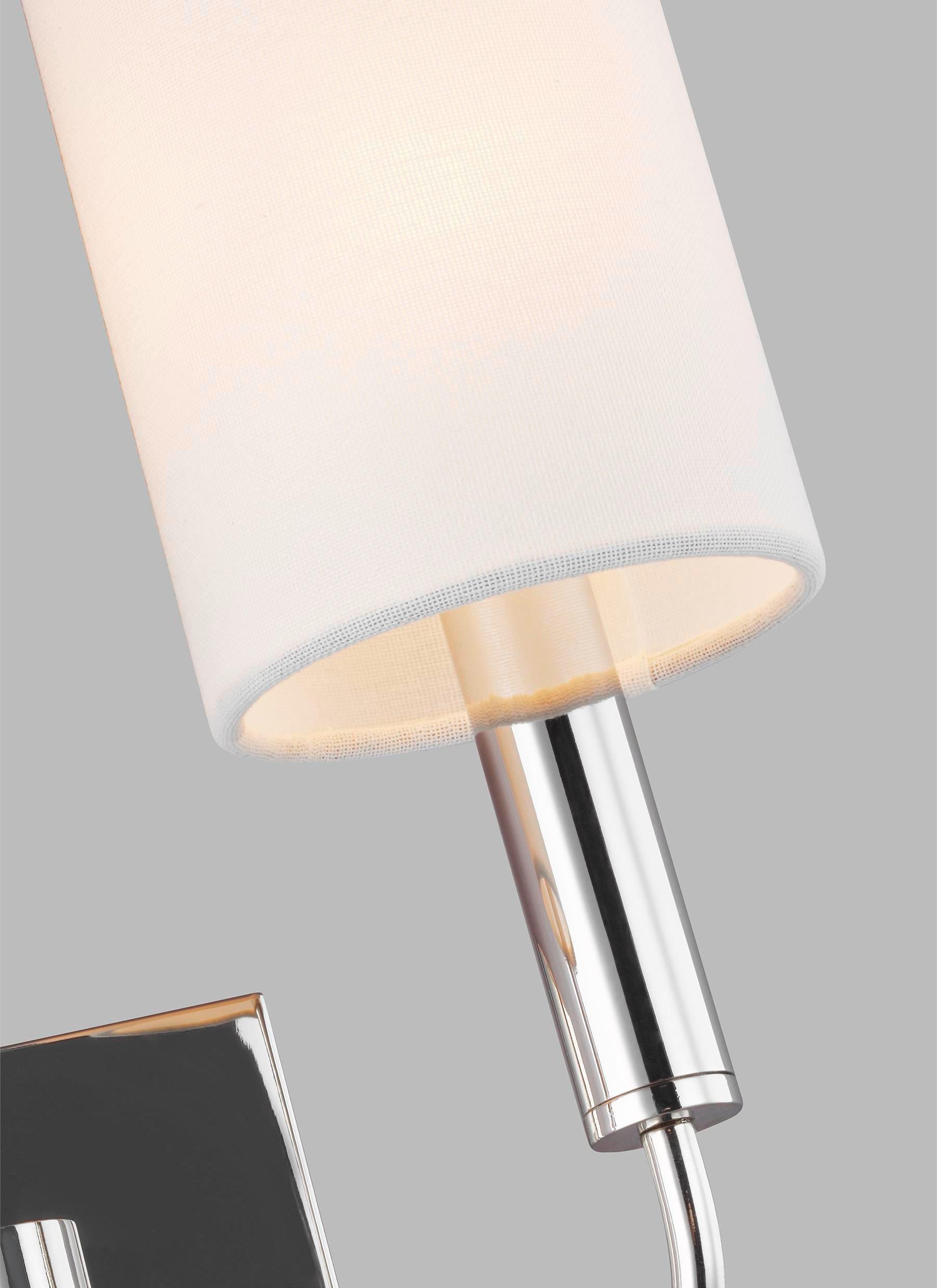 WANDLEUCHTE - Nickelfarben, Konventionell, Metall (28.9/35.9/16.5cm) - Elstead Lighting