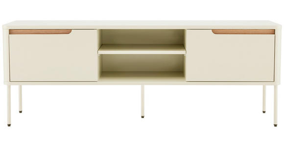 LOWBOARD 140/51/40 cm - Eichefarben/Grauweiß, Design, Holz/Holzwerkstoff (140/51/40cm) - Carryhome