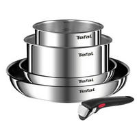 SET PONEV INGENIO nerjaveče jeklo 5-delni  - barve nerjavečega jekla, Basics, kovina (28cm) - Tefal