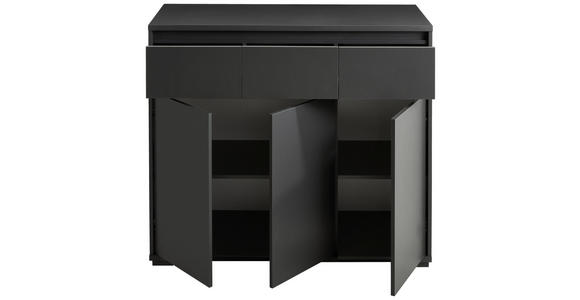 KOMMODE 120/103/48 cm in Anthrazit - Anthrazit, Design, Holzwerkstoff/Kunststoff (120/103/48cm) - Carryhome