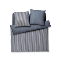 WENDEBETTWÄSCHE Soft Lines Flanell 200/200 cm  - Blau, Basics, Textil (200/200cm) - Joop!