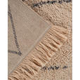 WEBTEPPICH 80/150 cm Alena Creme, Dunkelblau  - Creme/Dunkelblau, Basics, Textil (80/150cm) - Novel