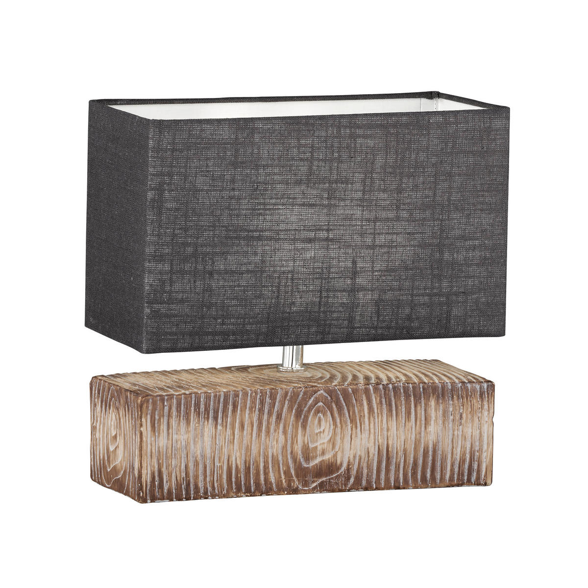 BORDSLAMPA Hauke 30/13/30 cm   - Design, textil/keramik (30/13/30cm) - Fischer & Honsel