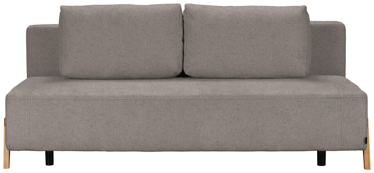 SCHLAFSOFA in Textil Greige  - Greige/Naturfarben, Design, Holz/Textil (211/88/102cm) - Niels Andersson