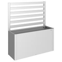 RANKGITTER ohne Hochbeet  - Silberfarben, Basics, Metall (152/91/4cm) - Biohort