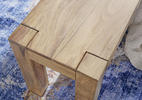 SITZBANK 120/45/35 cm Akaziefarben Akazie massiv  - Akaziefarben, MODERN, Holz (120/45/35cm) - MID.YOU