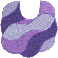 WC-VORLEGER Flieder 50/55 cm  - Flieder, Basics, Kunststoff/Textil (50/55cm) - Grund