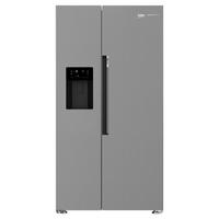 SIDE-BY-SIDE 91/179/70,5 cm GN162341PTCHN  - Silberfarben, Metall (91/179/70,5cm) - Beko