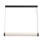 LED-HÄNGELEUCHTE 103/10/164 cm  - Transparent/Schwarz, Design, Glas/Metall (103/10/164cm) - Dieter Knoll