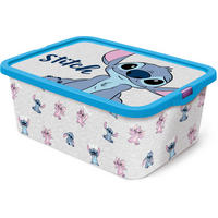 AUFBEWAHRUNGSBOX Stitch  - Weiß, Basics, Kunststoff (40/30/15,5cm) - Disney
