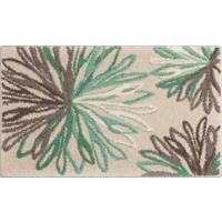 KOBERČEK DO KÚPEĽNE, 70/120 cm - zelená/béžová, Basics, textil/plast (70/120cm) - Grund