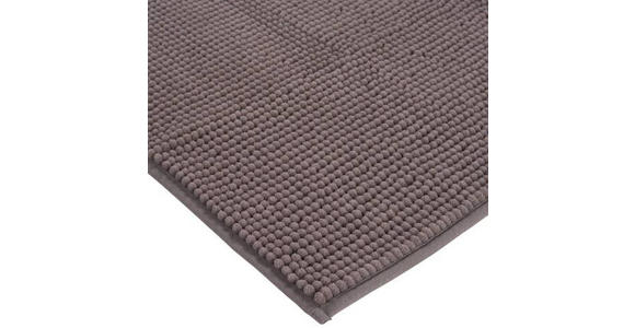 BADEMATTE  50/50 cm  Anthrazit   - Anthrazit, Basics, Textil (50/50cm) - Esposa