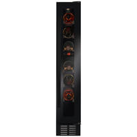 WEINKÜHLSCHRANK WK 341 100 2S  - Schwarz, Basics, Glas/Metall (14,8/82/57,5cm) - Amica