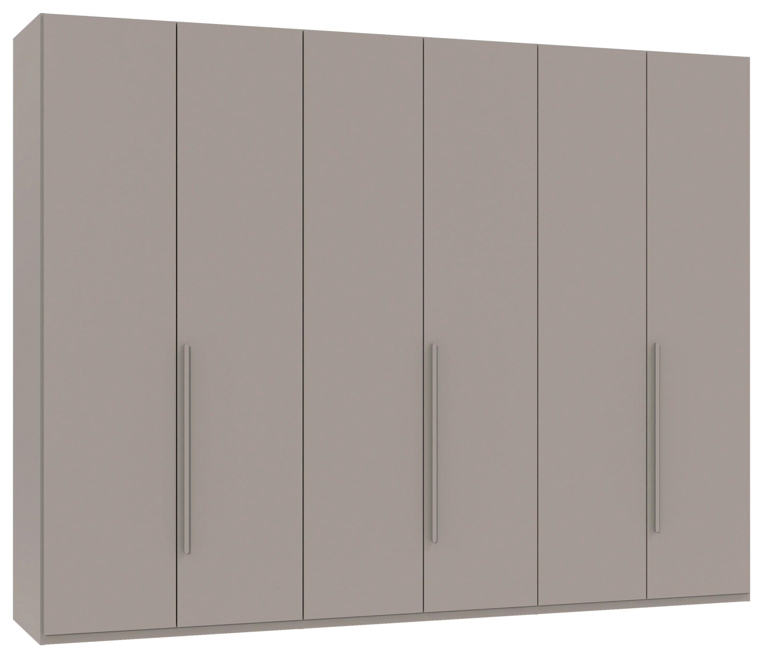 DREHTÜRENSCHRANK  in Kaschmir  - Kaschmir, MODERN, Holzwerkstoff/Kunststoff (270/208/58cm) - Chameo