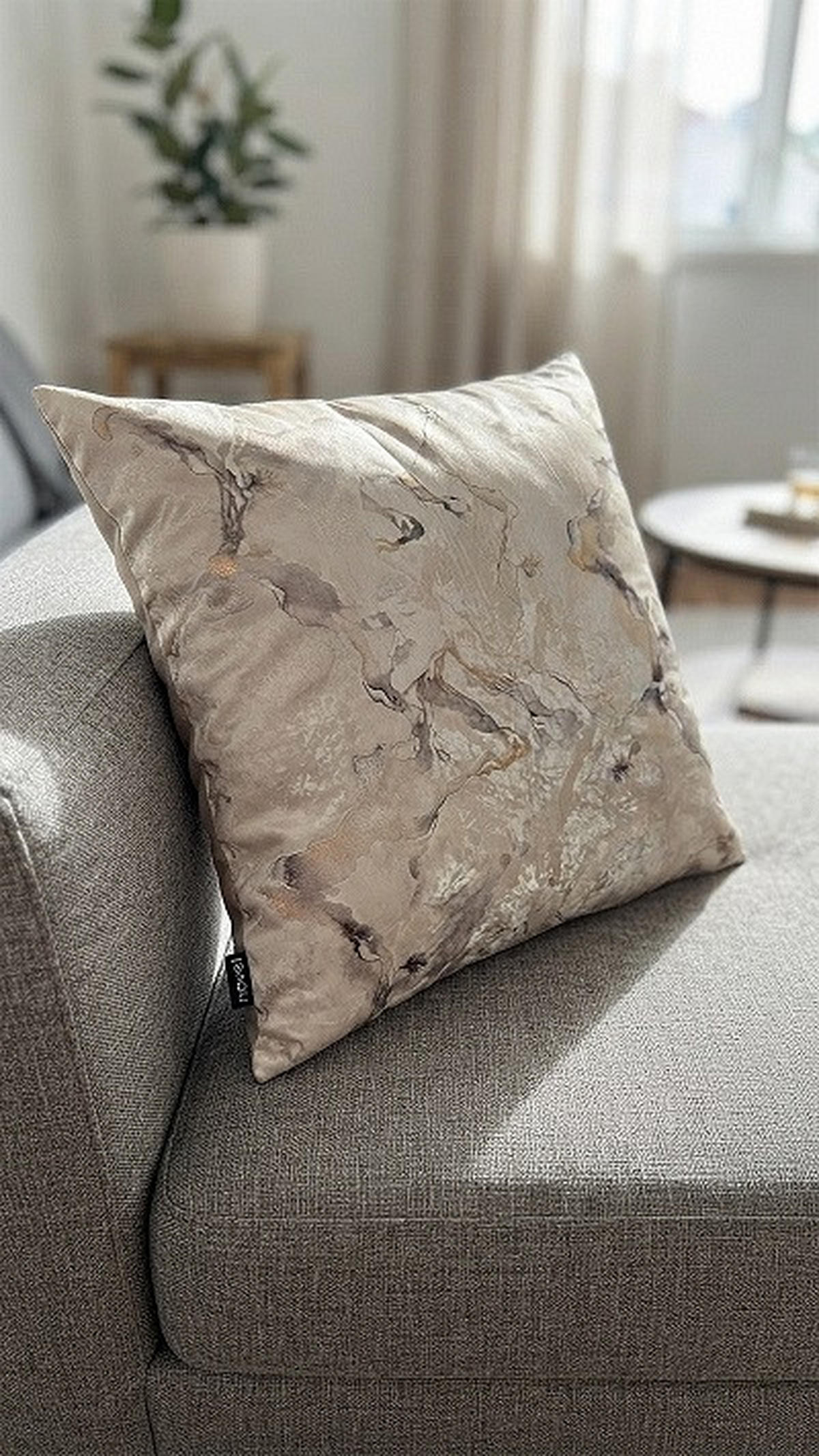 UKRASNI JASTUK 45/45 cm   ELOISE  - bela, tekstil (45/45cm) - Novel