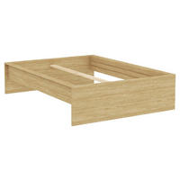 SÄNGRAM 140/200 cm  i  ekfärgad  - ekfärgad, Klassisk, trämaterial (140/200cm) - Best Price