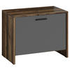 GARDEROBENBANK - Alteiche/Anthrazit, MODERN, Kunststoff (60/48/35cm) - MID.YOU
