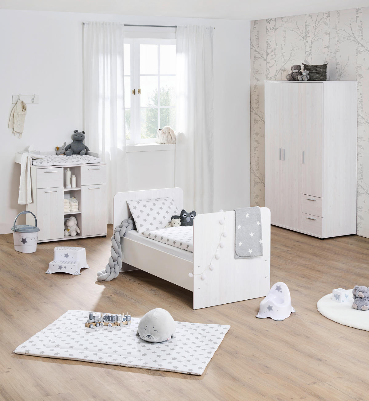 SOBA ZA BEBE  Chico  - bijela, Basics, drvni materijal - My Baby Lou