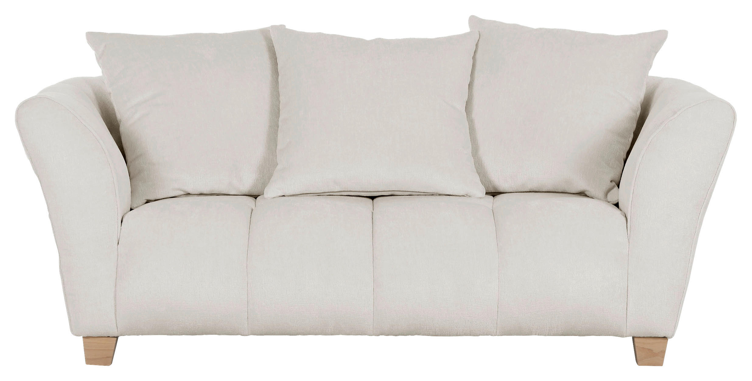 Milino 2-Sitzer-Sofa Creme 185x72x95 cm