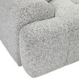 Ecksofa mit Funktion Greige Flachgewebe Zierkissen, Rückenkissen, Bettkasten, Schlaffunktion, Rücken echt, Liegefläche im Originalstoff  - Greige/Schwarz, KONVENTIONELL, Kunststoff/Textil (277/190cm) - Carryhome
