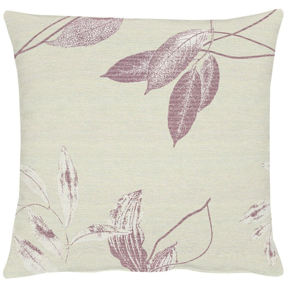 KISSENHÜLLE Loft Style 49/49 cm - Mauve/Naturfarben, Basics, Textil (49/49cm) - Ambiente