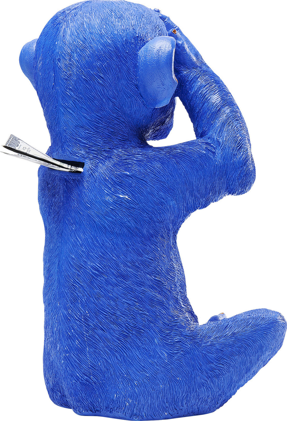 SPARDOSE - Blau/Goldfarben, Trend, Kunststoff (24/35/25cm) - Kare-Design