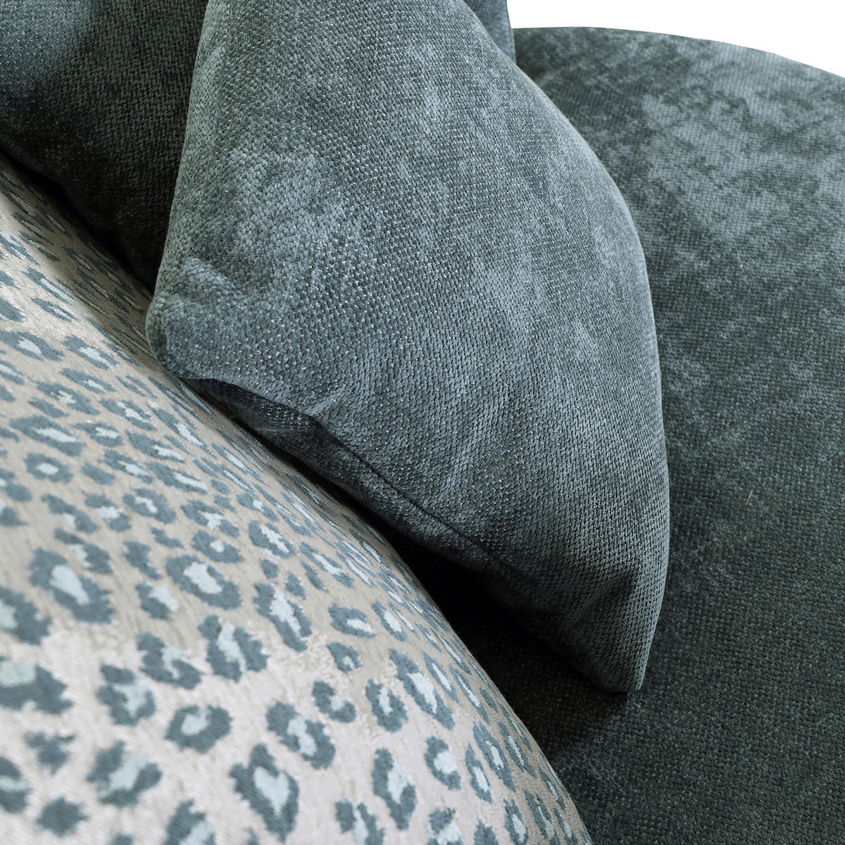 SESSEL in Flachgewebe Blau  - Blau/Multicolor, KONVENTIONELL, Textil/Metall (115/72/115cm) - Carryhome
