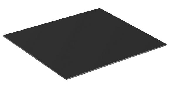 OBERPLATTE  in  - Anthrazit, Basics, Glas (45,30/40,50/0,40cm) - Voleo