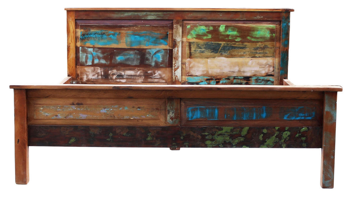 BETTRAHMEN 180/200 cm  in Multicolor  - Multicolor, Basics, Holz (180/200cm) - Livetastic