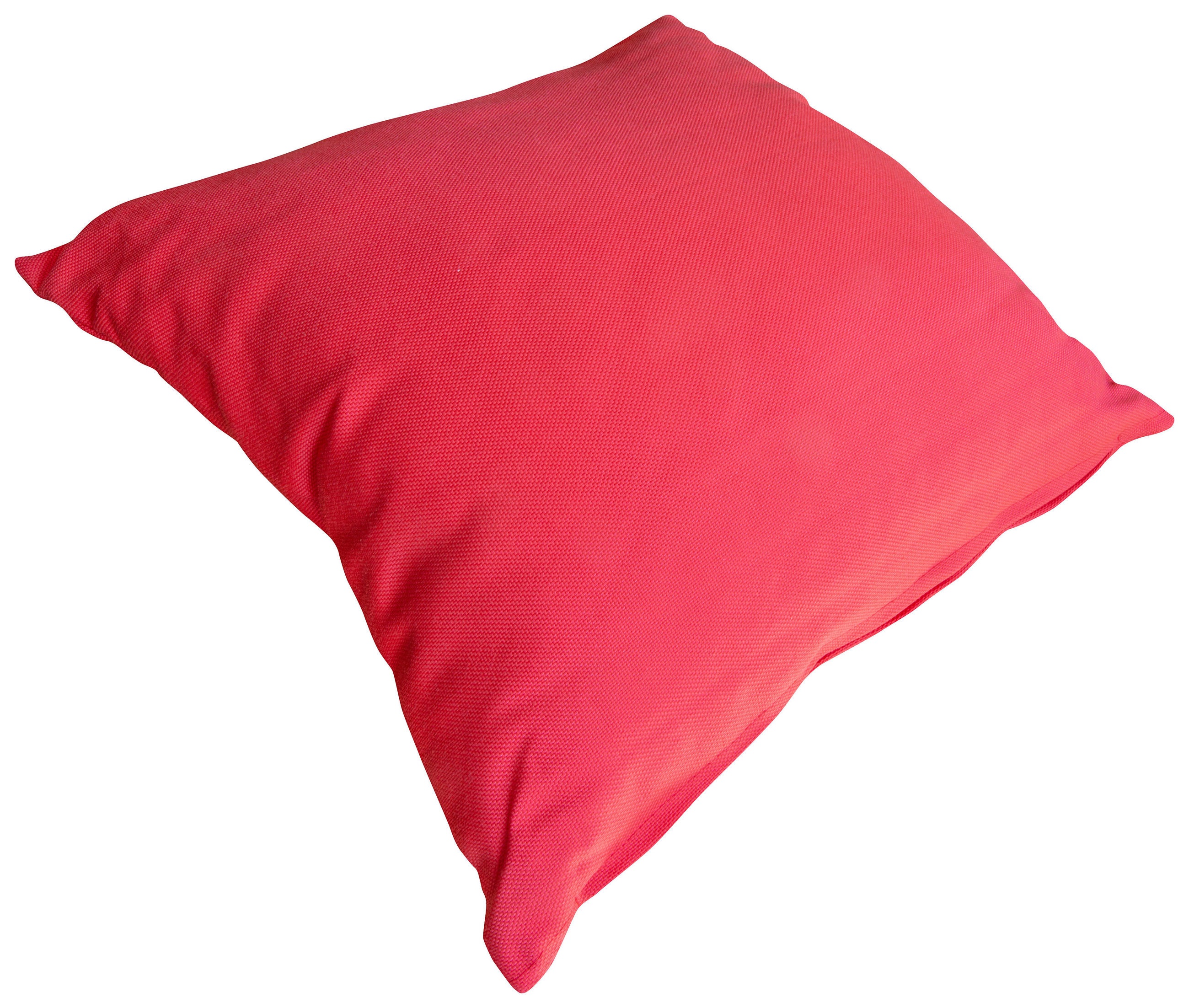 JASTUČE ZA BALKON I BAŠTU - prirodna boja/crvena, Konvencionalno, tekstil (40/40cm) - Novel