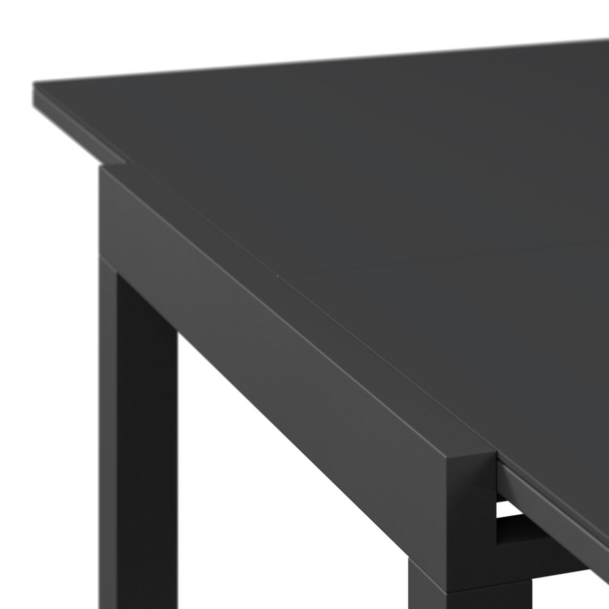 BALKONTISCH  - Beige, MODERN, Glas/Metall (160/80/75/80cm) - Ambia Garden