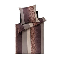 BETTWÄSCHE 2-teilig JOOP! LEO Jersey 135/200 cm  - Taupe, Basics, Textil (135/200cm) - Joop!