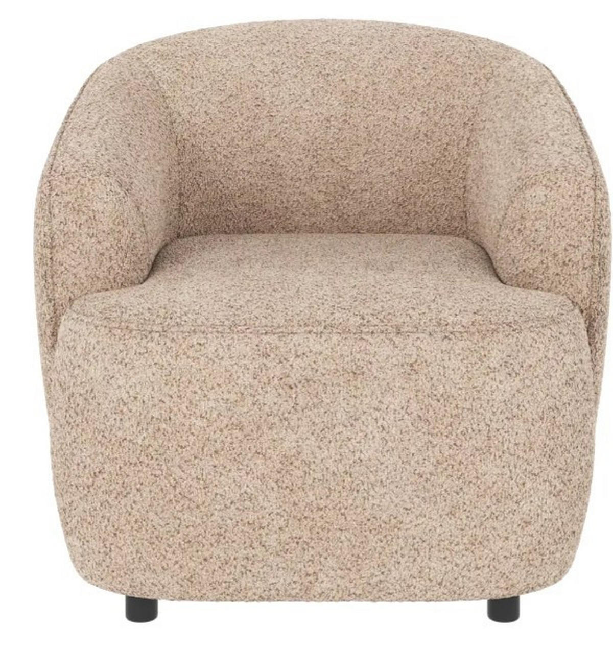 FÅTÖLJ i trä, textil beige  - beige/svart, Klassisk, trä/textil (85/77/90cm) - Rowico