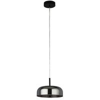 VISEČA NIHALNA LED-SVETILKA   16.37 W///220-240 V/ - črna, Basics, kovina/steklo (30/21cm)