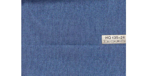 STUHL Webstoff Blau, Buchefarben Buche massiv  - Blau/Buchefarben, KONVENTIONELL, Holz/Textil (47/100/64cm) - Cantus