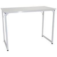 SKRIVBORD 120/50/74 cm  i vit  - vit, Basics, metall/trämaterial (120/50/74cm) - MID.YOU