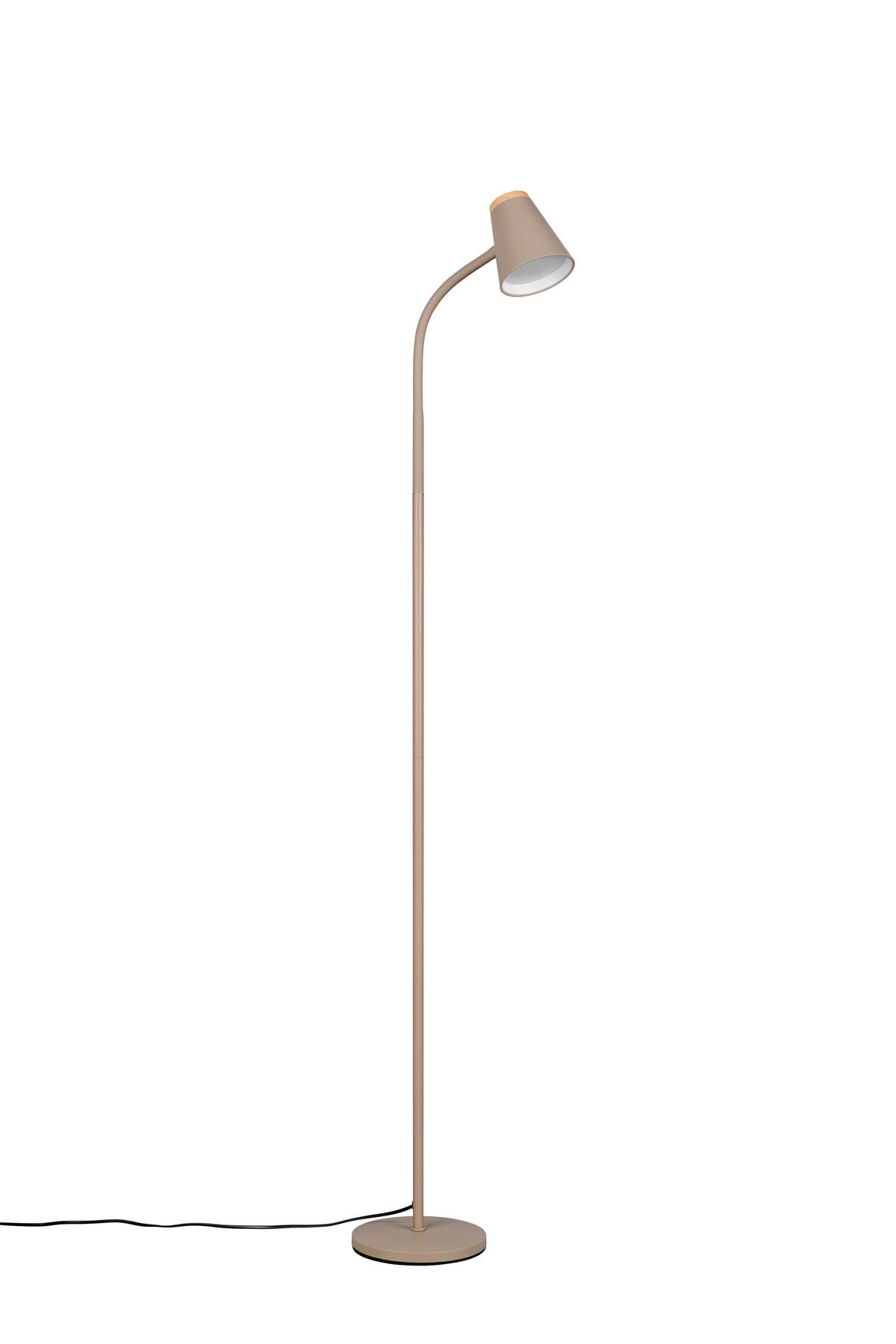 LED-STEHLEUCHTE   - Beige/Grün, Basics, Kunststoff/Metall (145/19.5/37cm)