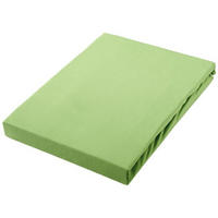 ČARŠAV SA LASTIŠEM Basic 180/200 cm  - zelena, Konvencionalno, tekstil (180/200cm) - Schlafgut