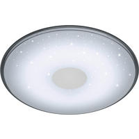 LED-TAKLAMPA Shogun 42,5/6 cm  - vit, Design, plast (42,5/6cm) - Trio Leuchten