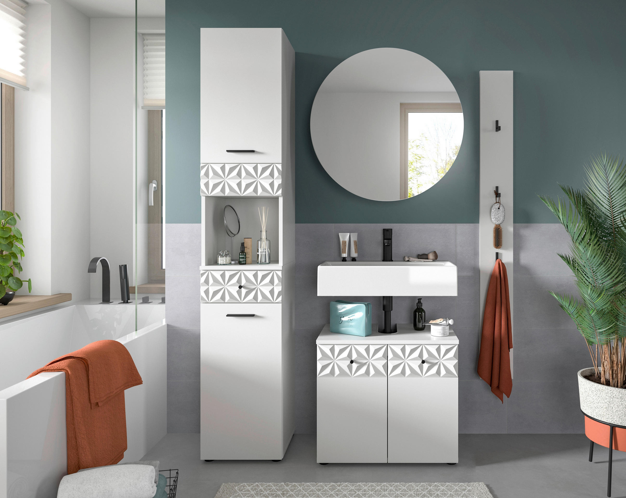 MID.YOU KÚPEĽŇA biela